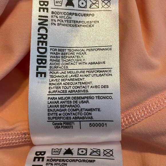 Sugoi Women's RPM Cycling Jersey Peach Fizz Knit L - Picture 9 of 12